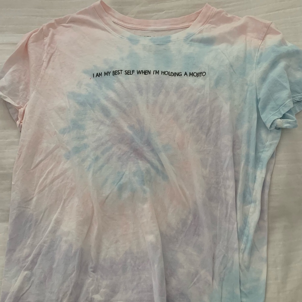 Tie-Dye Graphic T Shirt